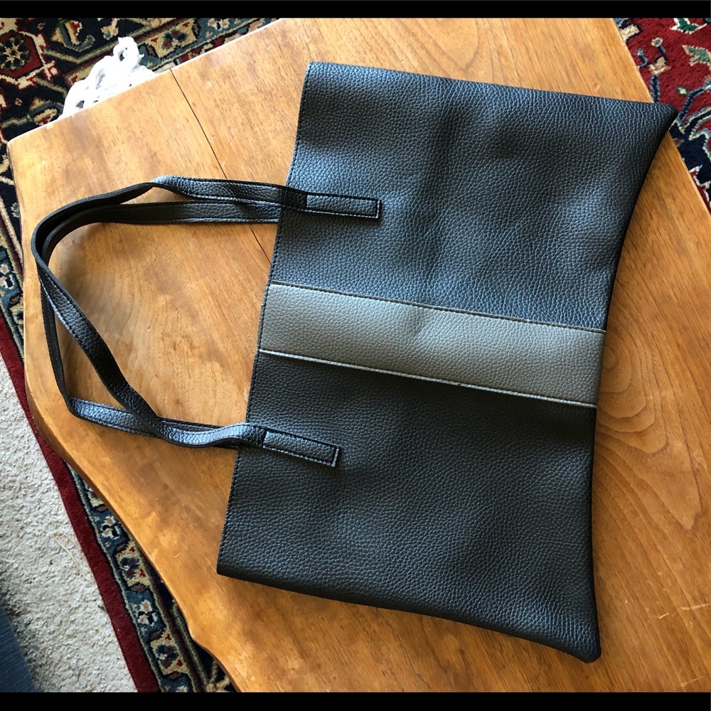 Vince Camuto Luck Vegan leather tote